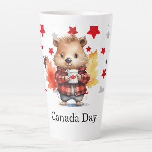 Canada Day themed  Latte Mug