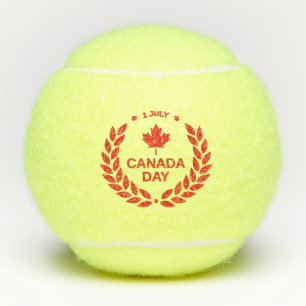 Canada Day Wreath Tennis Balls