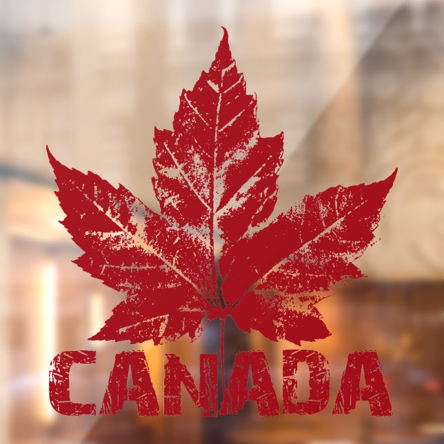 Canada Decals Personalise Cool Canada Window Decal (Sheet 2)