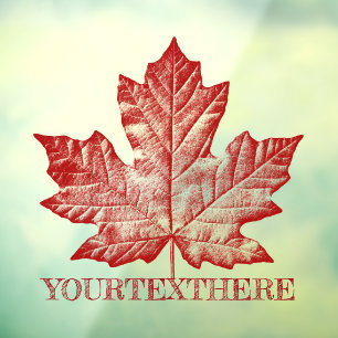 Canada Decals Personalise Cool Canada Window Decal
