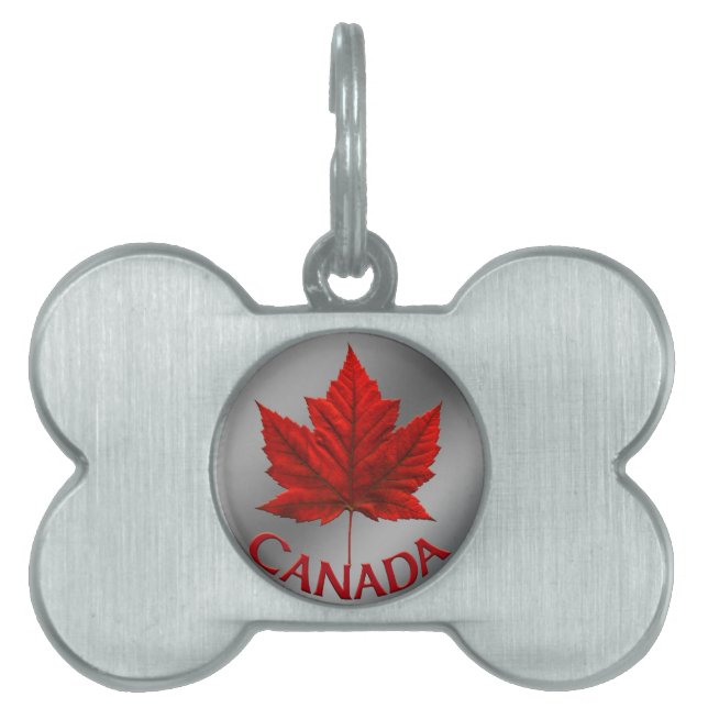 Canada Dog Tag Custom Canada Pet Tag Souvenirs (Front)