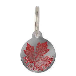 Canada Dog Tags Personalised Canada Pet Souvenirs