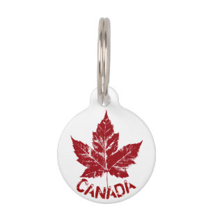 Canada Dog Tags Personalised Canada Pet Souvenirs