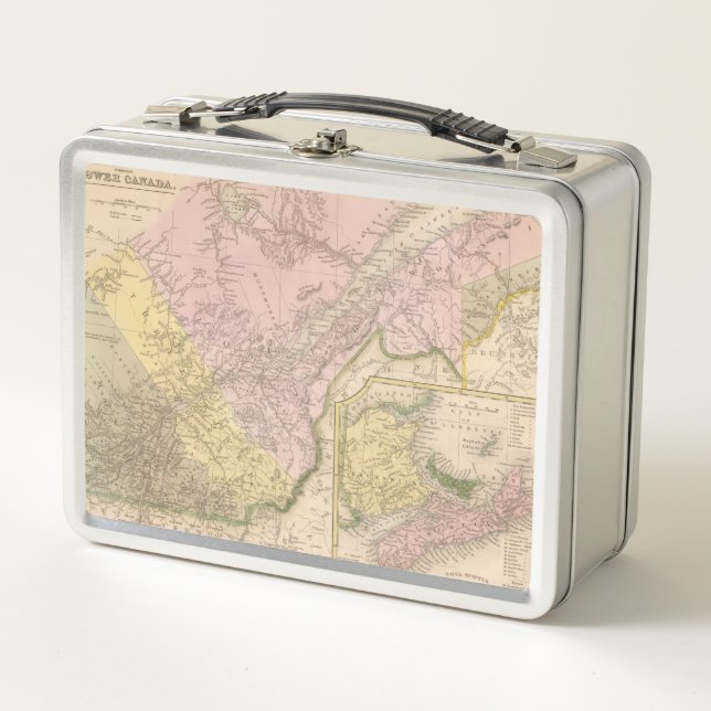 Canada East 2 Metal Lunch Box (Front)