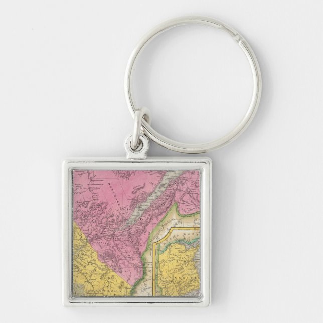 Canada East Formerly Lower Canada Key Ring (Front)