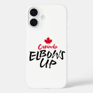 CANADA Elbows Up red maple is not for sale to USA iPhone 16 Case