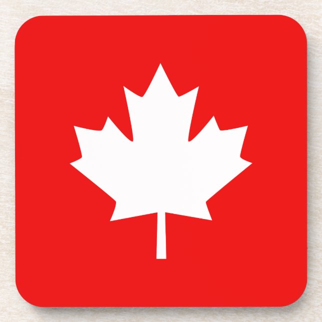 Canada Established 1867 150 Years Style Coaster (Front)