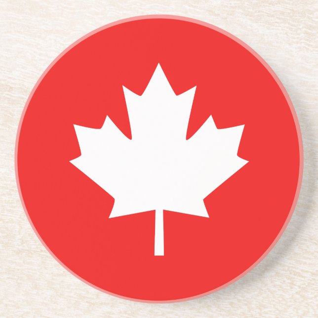 Canada Established 1867 150 Years Style Coaster (Front)