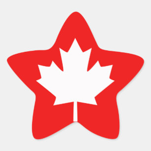 Canada Established 1867 150 Years Style Star Sticker