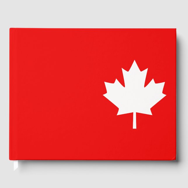 Canada Established 1867 Anniversary 150 Years Guest Book (Front)