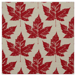 Canada Fabric Canada Flag Fabric Customised Fabric