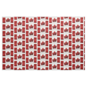 Canada Fabric Canada Flag Fabric Customised Fabric