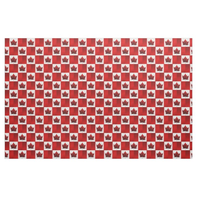 Canada Fabric Canada Flag Fabric Customised Fabric (Yard)