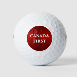 CANADA FIRST GOLF BALLS