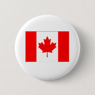 Canada Flag 6 Cm Round Badge