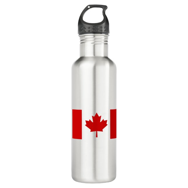 CANADA FLAG 710 ML WATER BOTTLE (Front)
