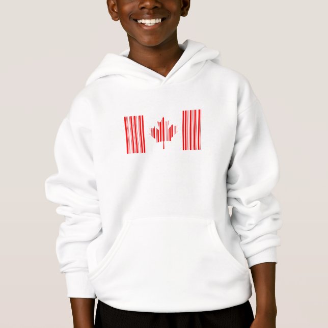 CANADA FLAG BAR CODE Canadian Barcode (Front)