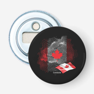 Canada flag bottle opener