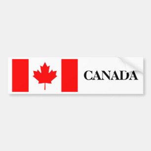 Canada Flag Bumper Sticker