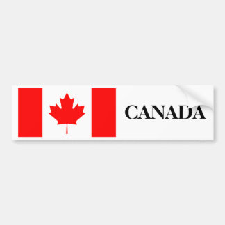 Canada Flag Bumper Sticker