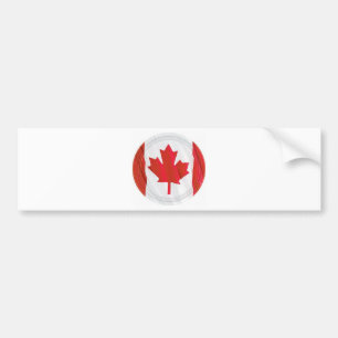canada flag bumper sticker