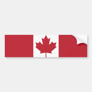 Canada Flag Bumper Sticker
