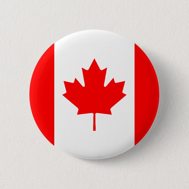 Canada Flag Button (Front)