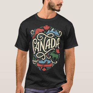 Canada flag canadian maple leaf outdoor & T-Shirt