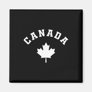 Canada Flag Canadian Vacation Fishing Hiking Skiin Magnet