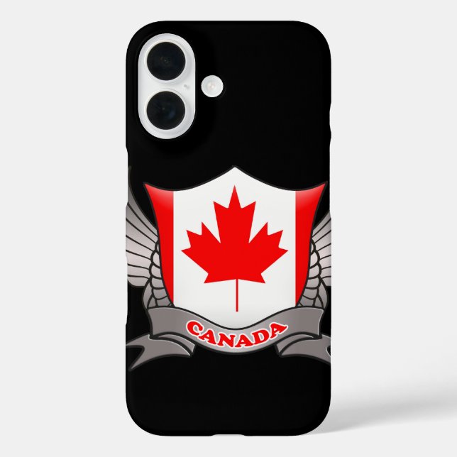 Canada Flag Case-Mate iPhone Case (Back)
