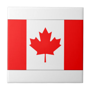 Canada Flag Ceramic Tile
