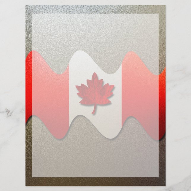 Canada Flag-Chrome by Shirley Taylor (Front)
