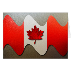 Canada Flag-Chrome by Shirley Taylor