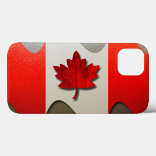 Canada Flag-Chrome by Shirley Taylor iPhone 13 Case