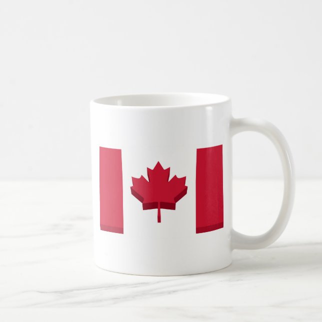 Canada Flag coffee cup (Right)