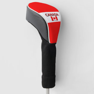 Canada Flag Colours Golf Head Cover