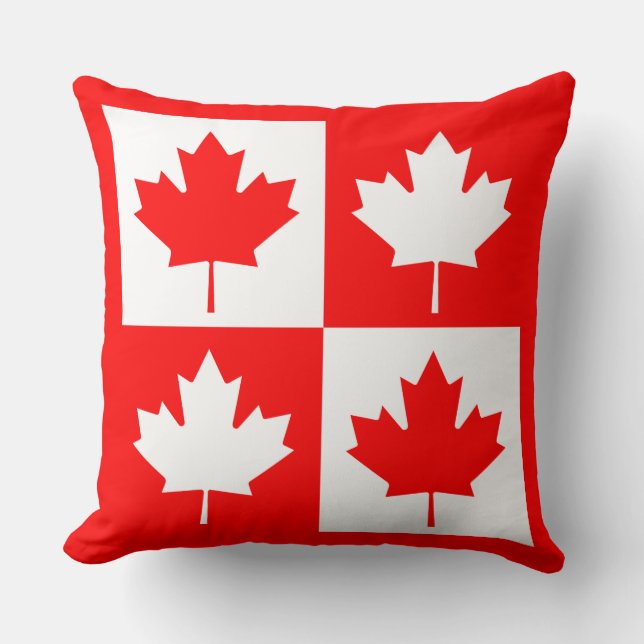 Canada flag cushion (Front)