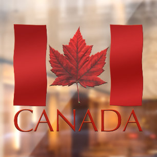 Canada Flag Decals Personalise Canada Window Decal