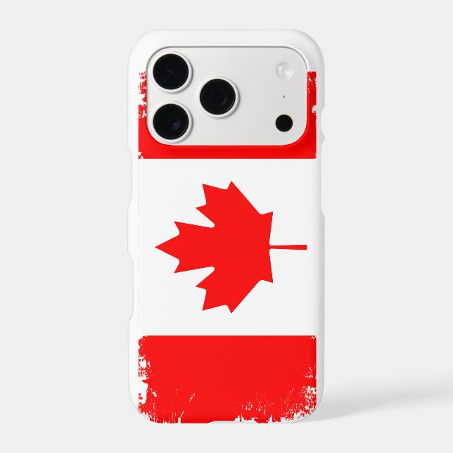 Canada flag distressed  (Back)