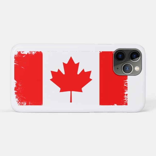 Canada flag distressed  Case-Mate iPhone case (Back (Horizontal))