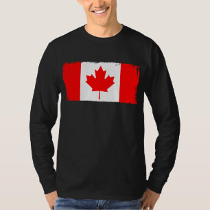 Canada flag distressed T-Shirt