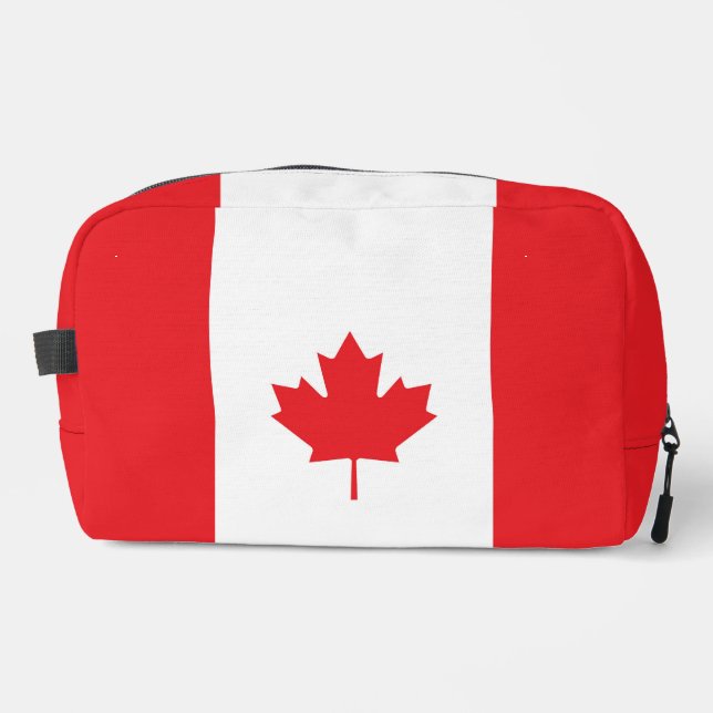 Canada flag dopp kit (Front)