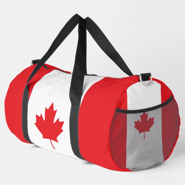 Canada flag duffle bag (Right Corner)