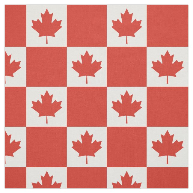 Canada Flag Fabric (Swatch)