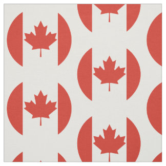 Canada Flag Fabric