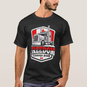 Canada Flag Freedom Convoy 2022 For All Canadian T T-Shirt