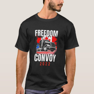 Canada Flag Freedom Convoy 2022 For All Canadian T T-Shirt