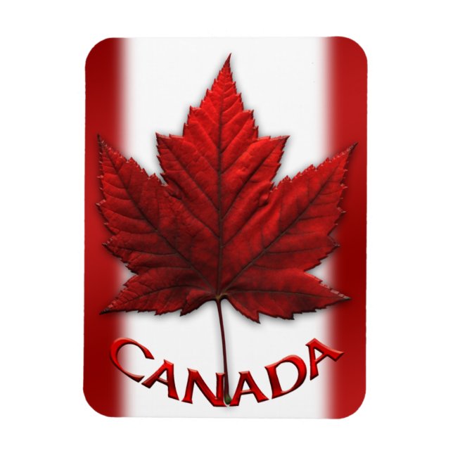 Canada Flag Fridge Magnet Canada Maple Leaf Magnet (Vertical)