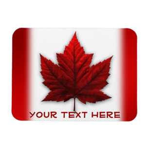 Canada Flag Fridge Magnet Custom Canada Magnets