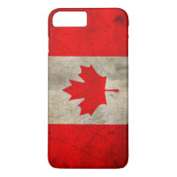 Canada Flag in Grunge